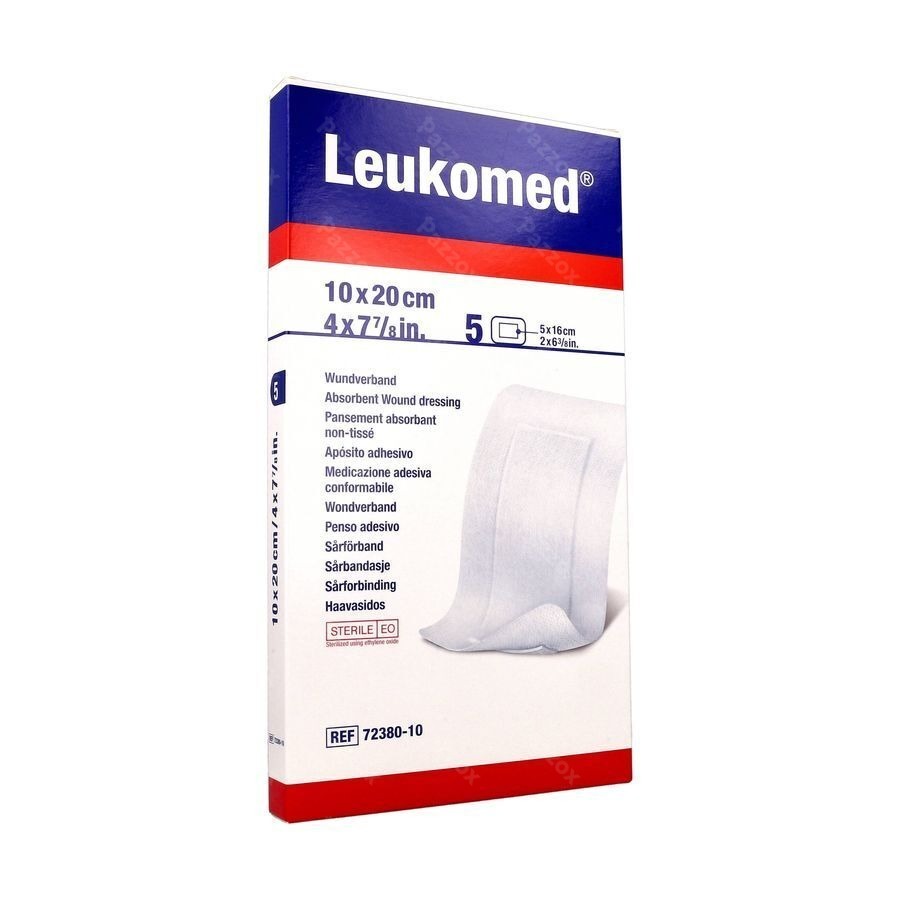 Leukomed Pansement Steril 10,0cmx20cm 5 7238010