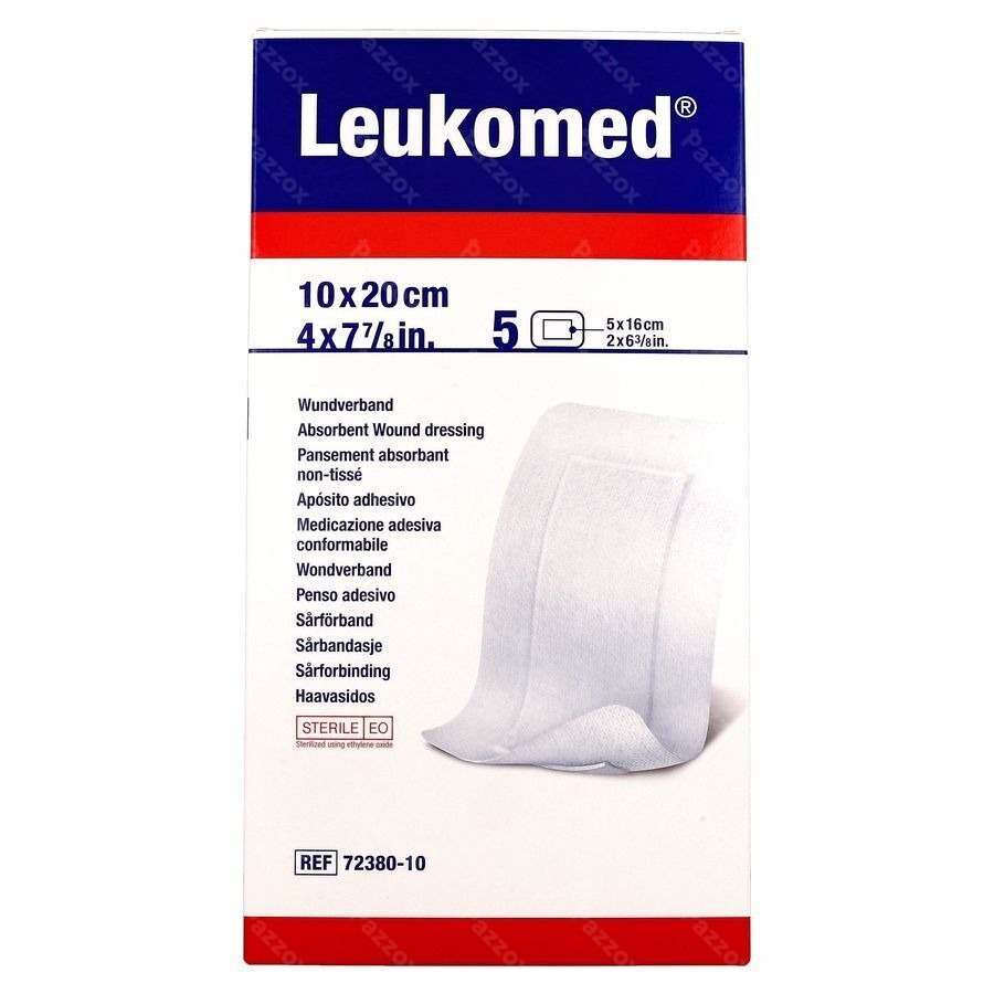 Leukomed Pansement Steril 10,0cmx20cm 5 7238010