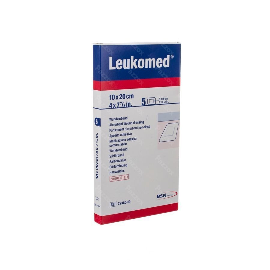 Leukomed Pansement Steril 10,0cmx20cm 5 7238010