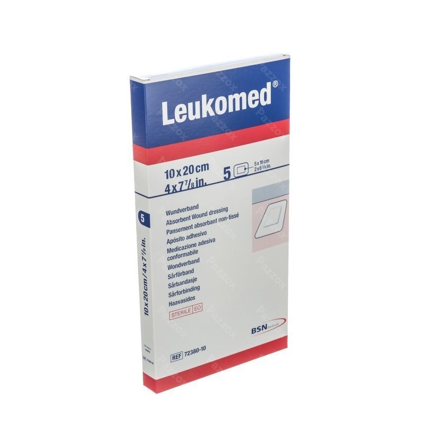 Leukomed Pansement Steril 10,0cmx20cm 5 7238010