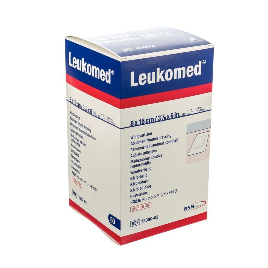 Leukomed Pansement Steril 8,0cmx15cm 50 7238002
