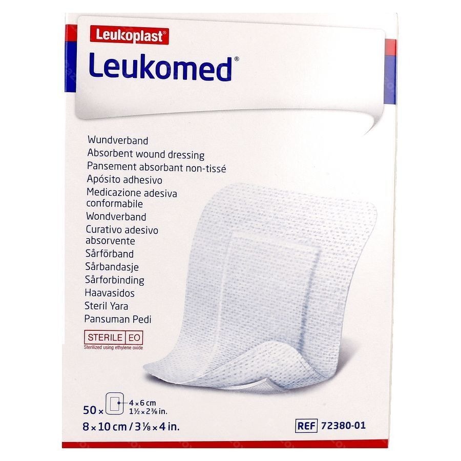 Leukomed Pansement Steril 8,0cmx10cm 50 7238001