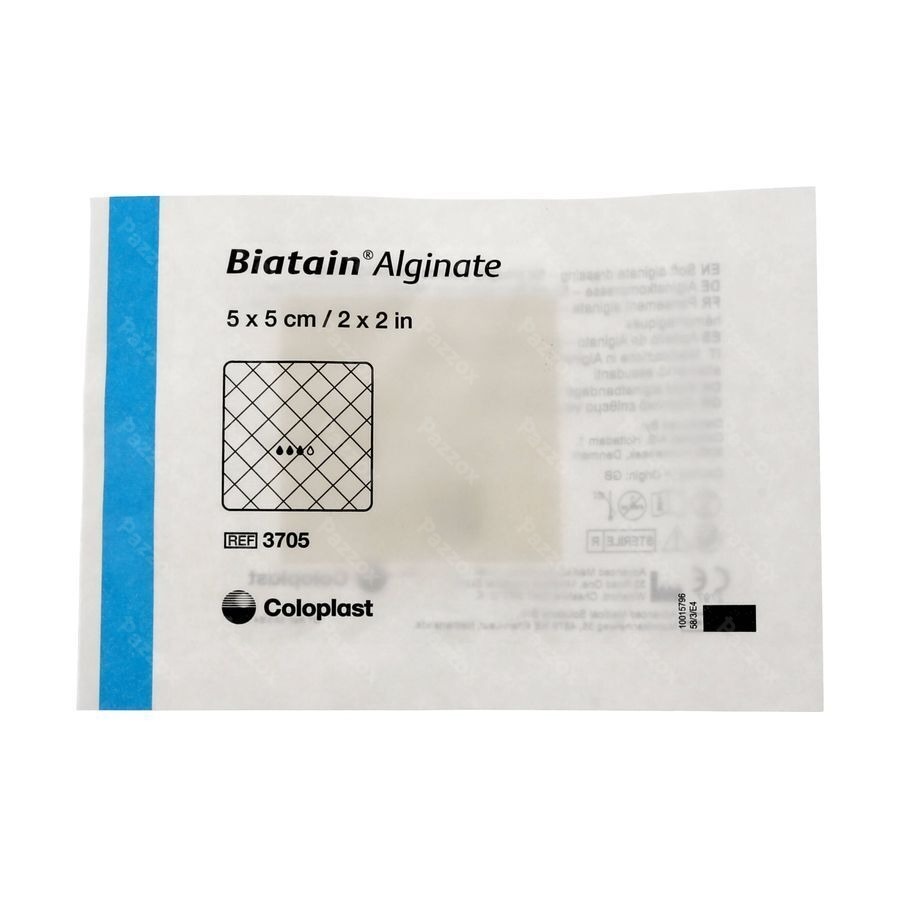 Seasorb Soft Pans Alginate Ster 5cmx 5cm 1 3705a