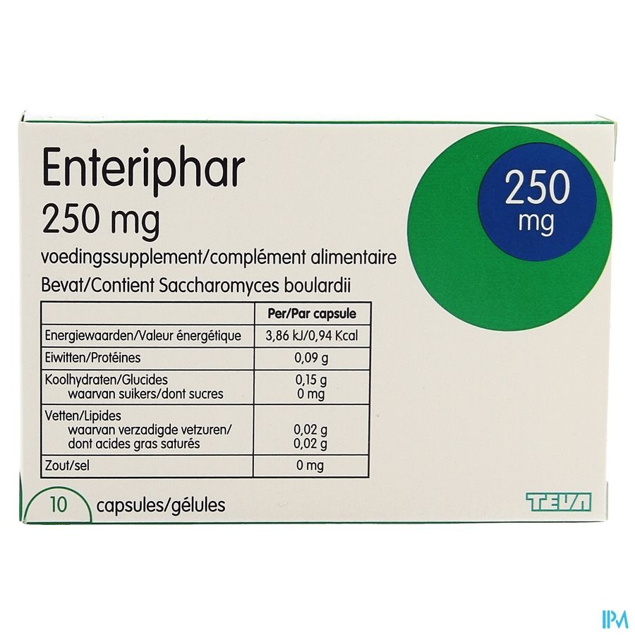 Enteriphar Caps 10x250mg