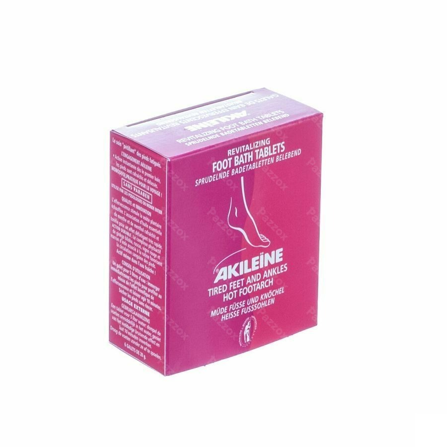 Akileïne Rouge Galets De Bain Efferv. 6x20g 101230