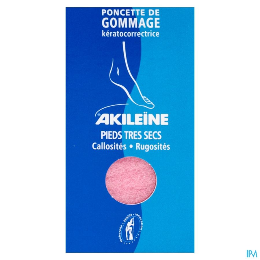 Akileine Bleue Poncette Gommage Pieds 1 102520