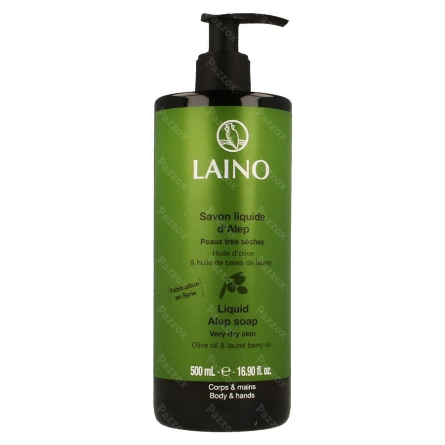 Laino Savon D Alep Fl Pompe 500ml