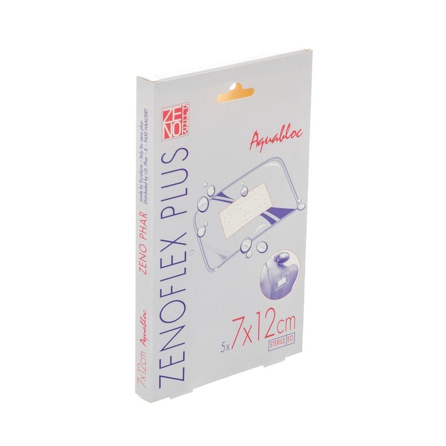 Zenoflex Plus 7x12cm 5 Pansement Steril Wtp