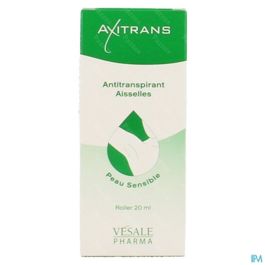 Axitrans Roller Peau Sensible Anti-Transpirant 20ml