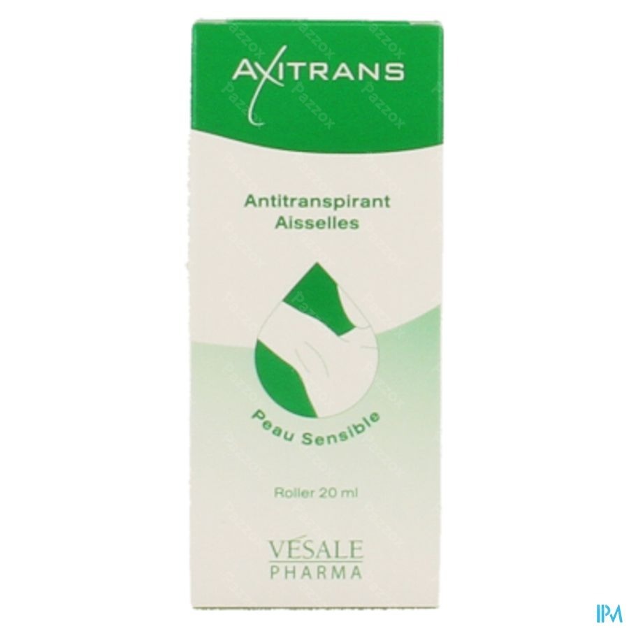 Axitrans Roller Peau Sensible Anti-Transpirant 20ml