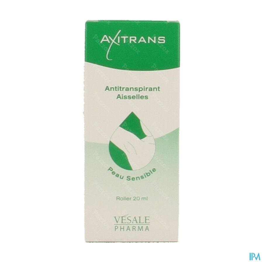Axitrans Roller Peau Sensible Anti-Transpirant 20ml