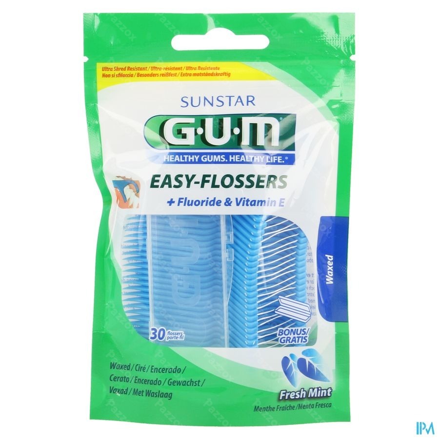 Gum Porte Fil Dentaire Easy Flosser Sach 30 890