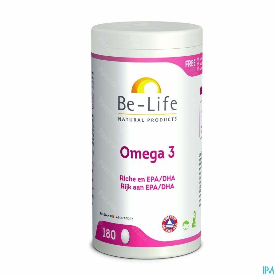 Be-Life Omega 3 180 Gélules