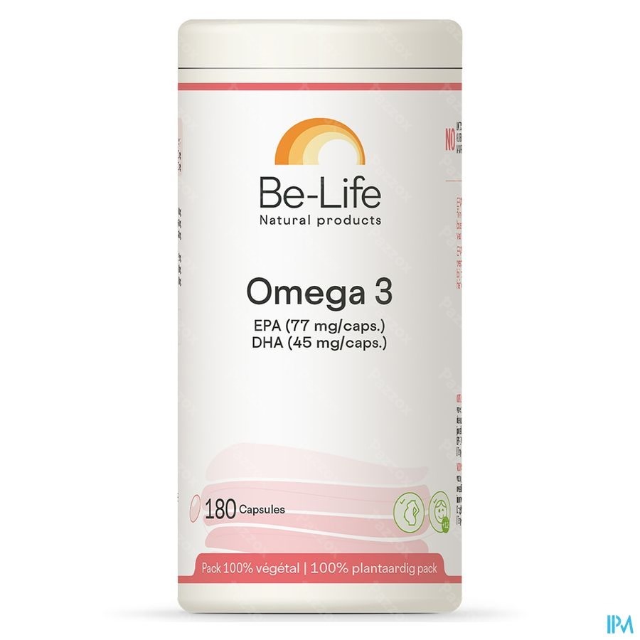 Be-Life Omega 3 180 Gélules