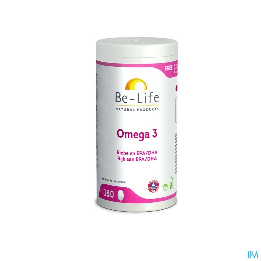 Be-Life Omega 3 180 Gélules
