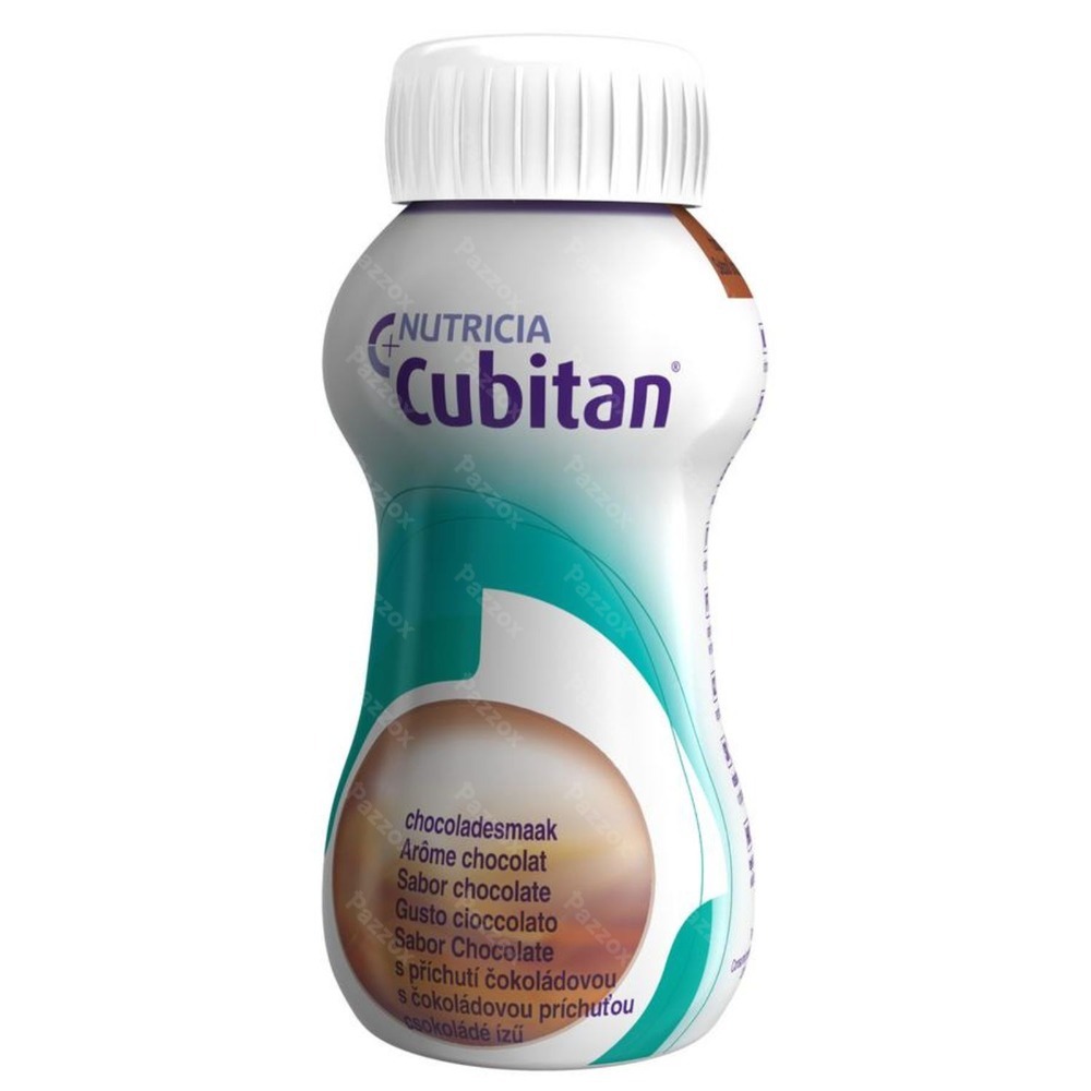 Cubitan Arôme Chocolat Bouteilles 4x200ml