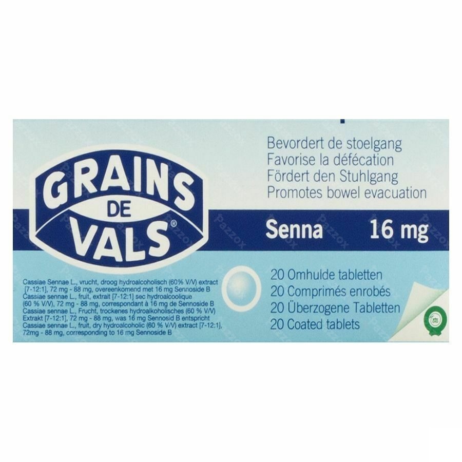 Grains De Vals Senna Comp 20
