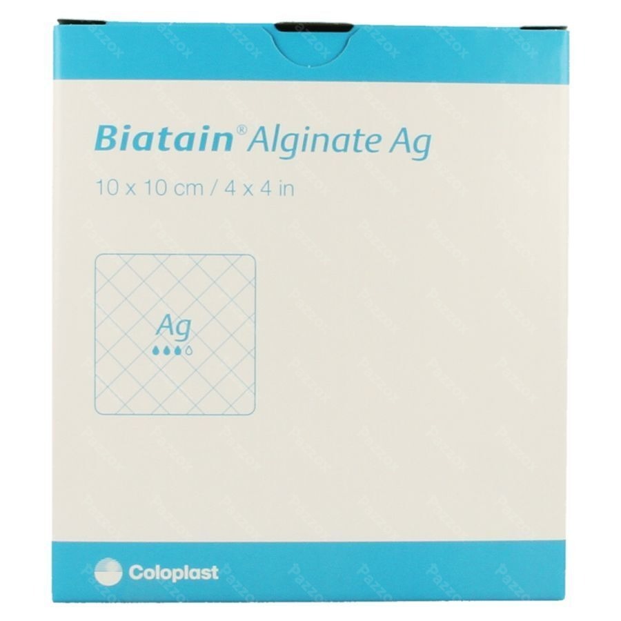 Biatain Alginate Ag Ster 10cmx10cm 10 3760