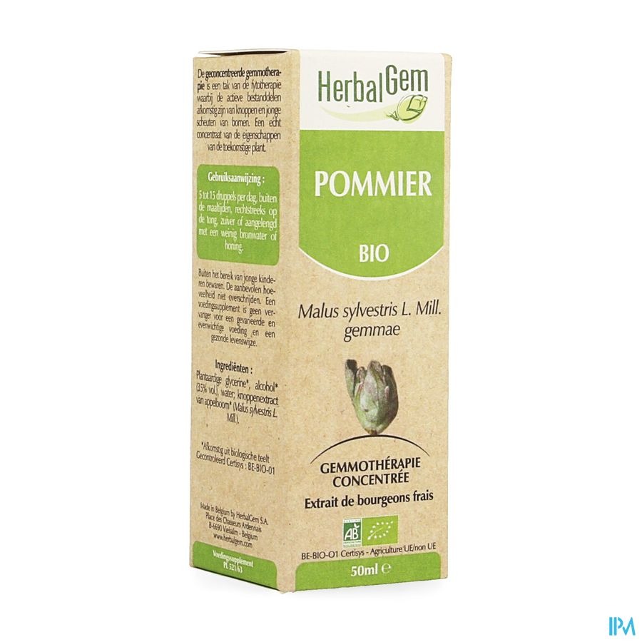 Herbalgem Pommier Macerat 50ml