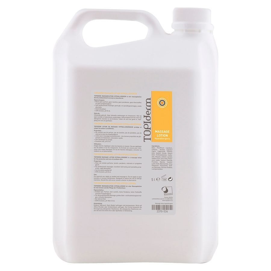 Topiderm Lotion Massage Hypoallergenic 5l