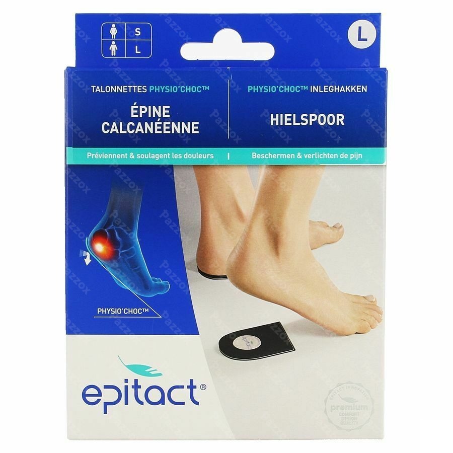 Epitact Talonette Physio Choc Homme 1 Paire 0662