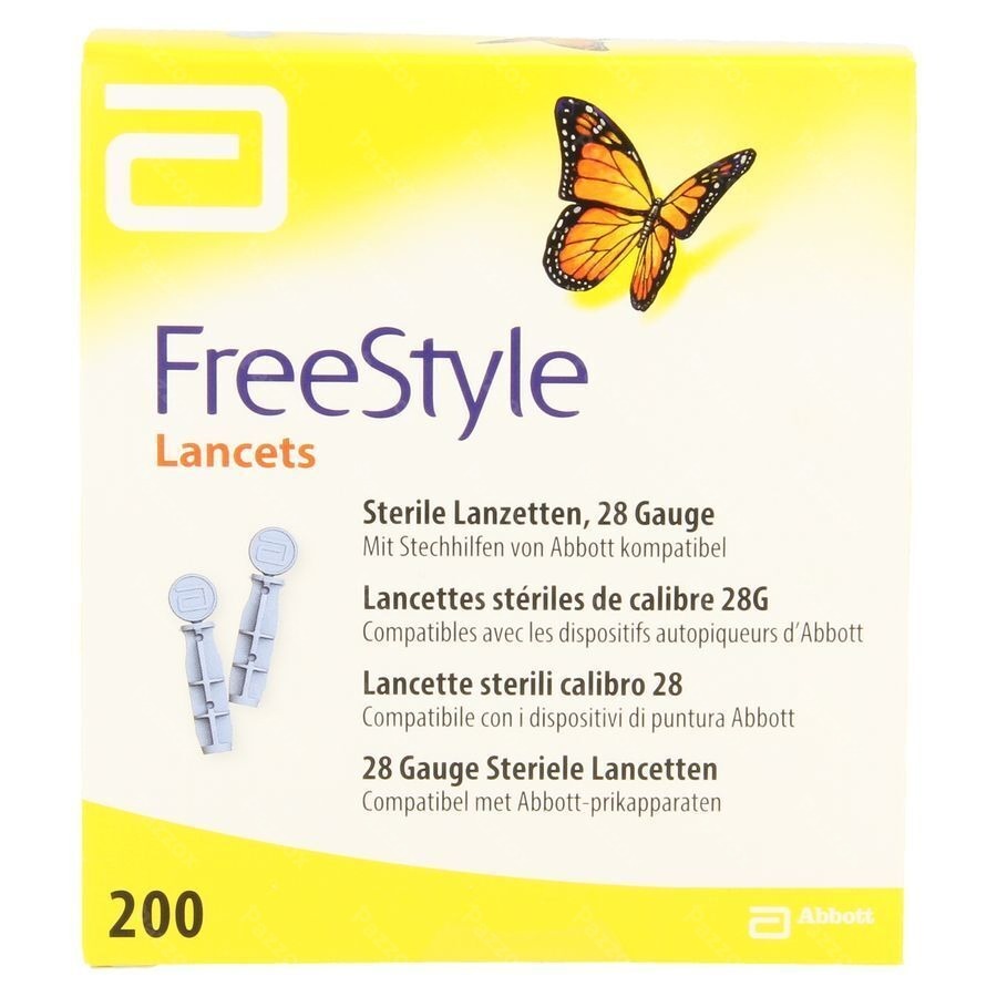 Abbott 200 lancettes