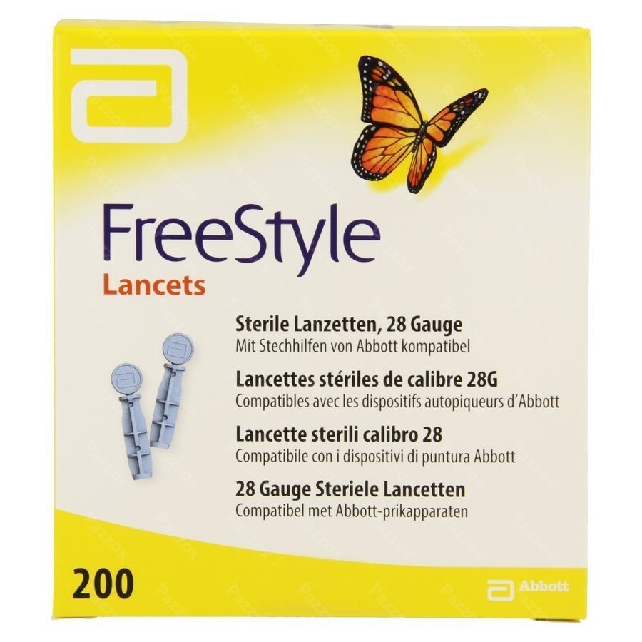 Abbott 200 lancettes