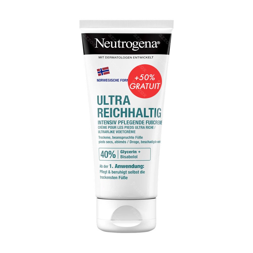 Neutrogena Crème pour les Pieds Ultra Riche Promo 150ml