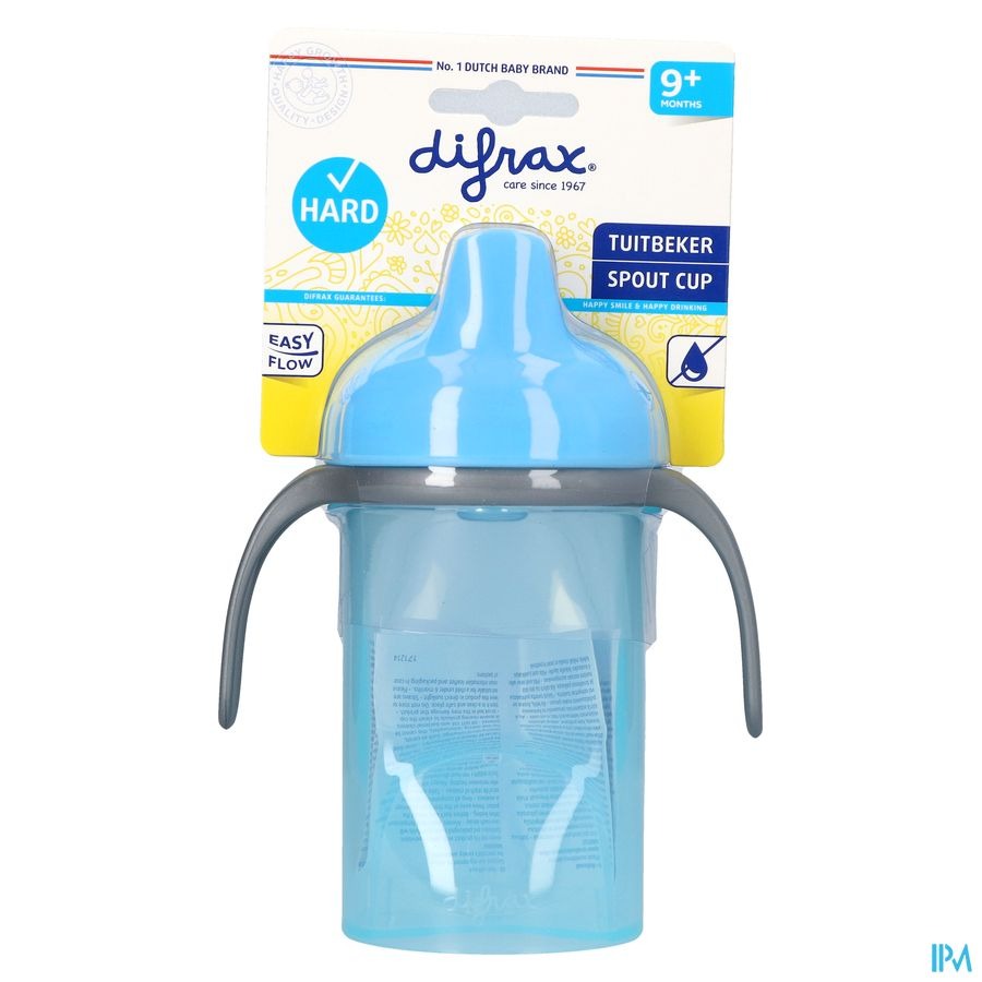 Gobelet à Bec Bec Rigide Bleu Ou Vert 250 Ml