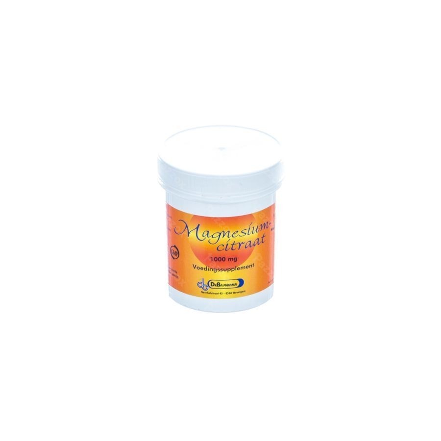 Deba Pharma Magnesium citrate 1000mg 100 Capsules