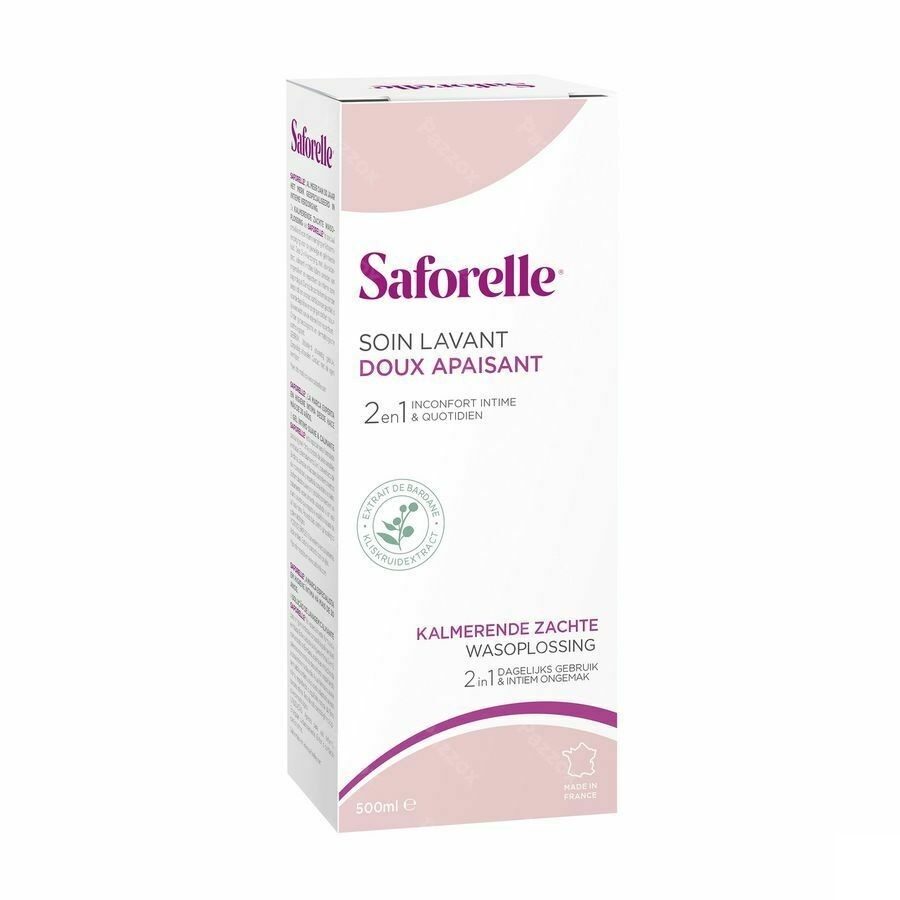 Saforelle Soin Lavant Doux Sol Fl 500ml