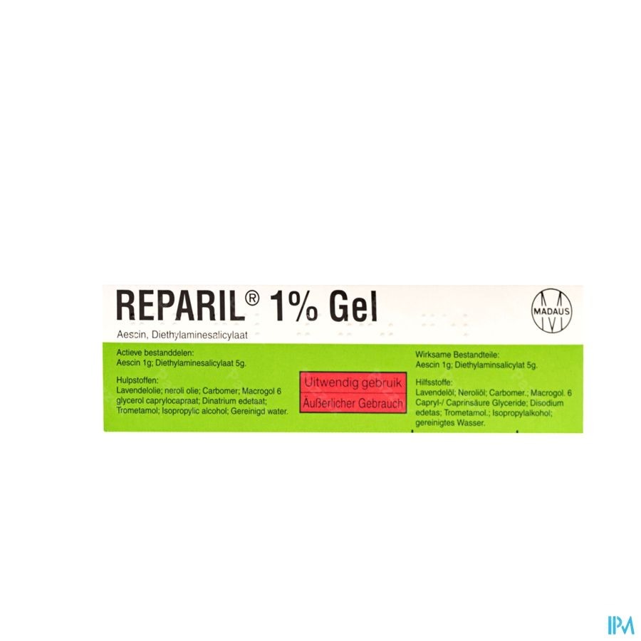 Reparil 1% Gel 40g