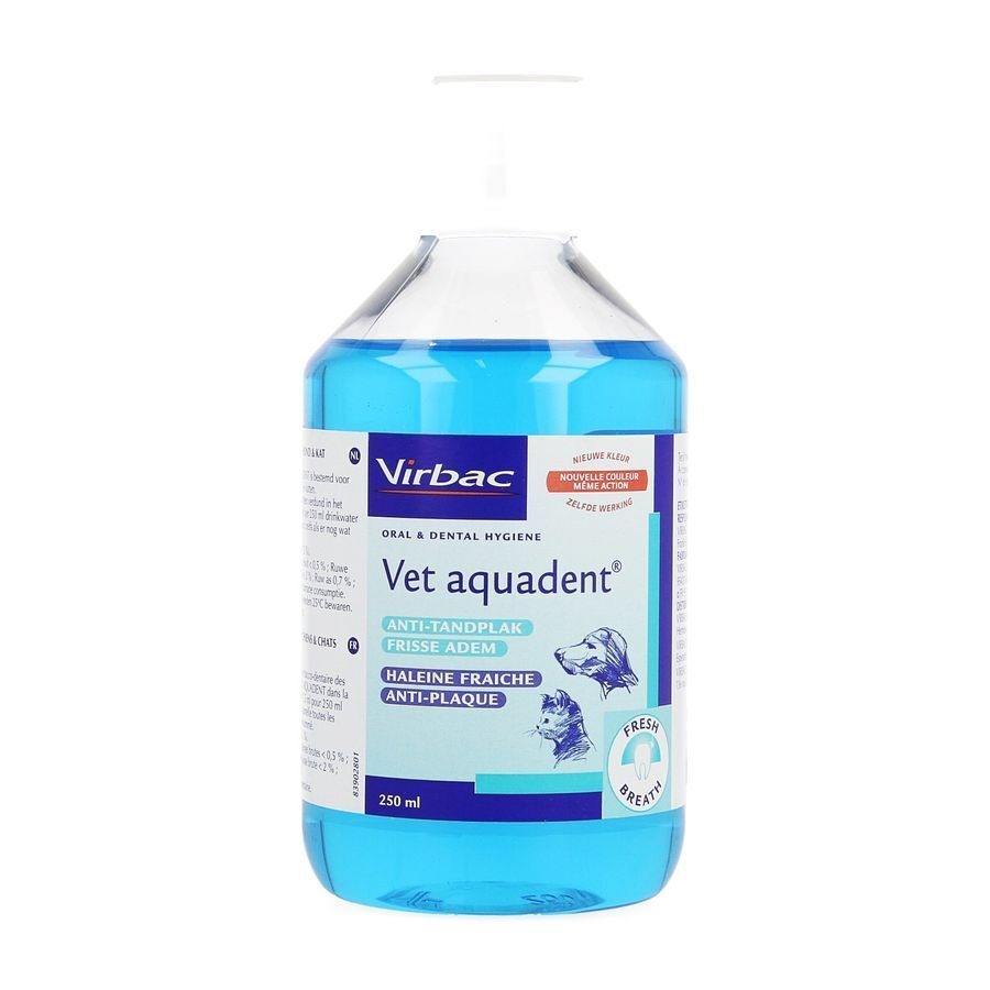 Vet Aquadent Anti Plaque Sol Buvable 250ml