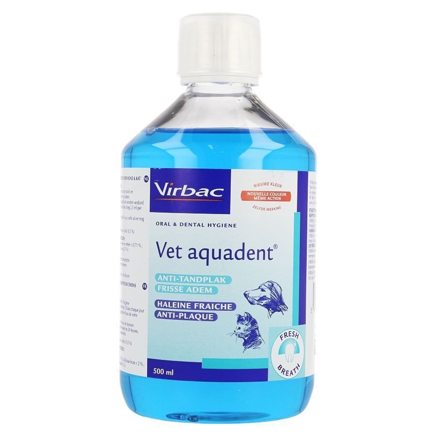 Vet Aquadent Anti Plaque Sol Buvable 500ml