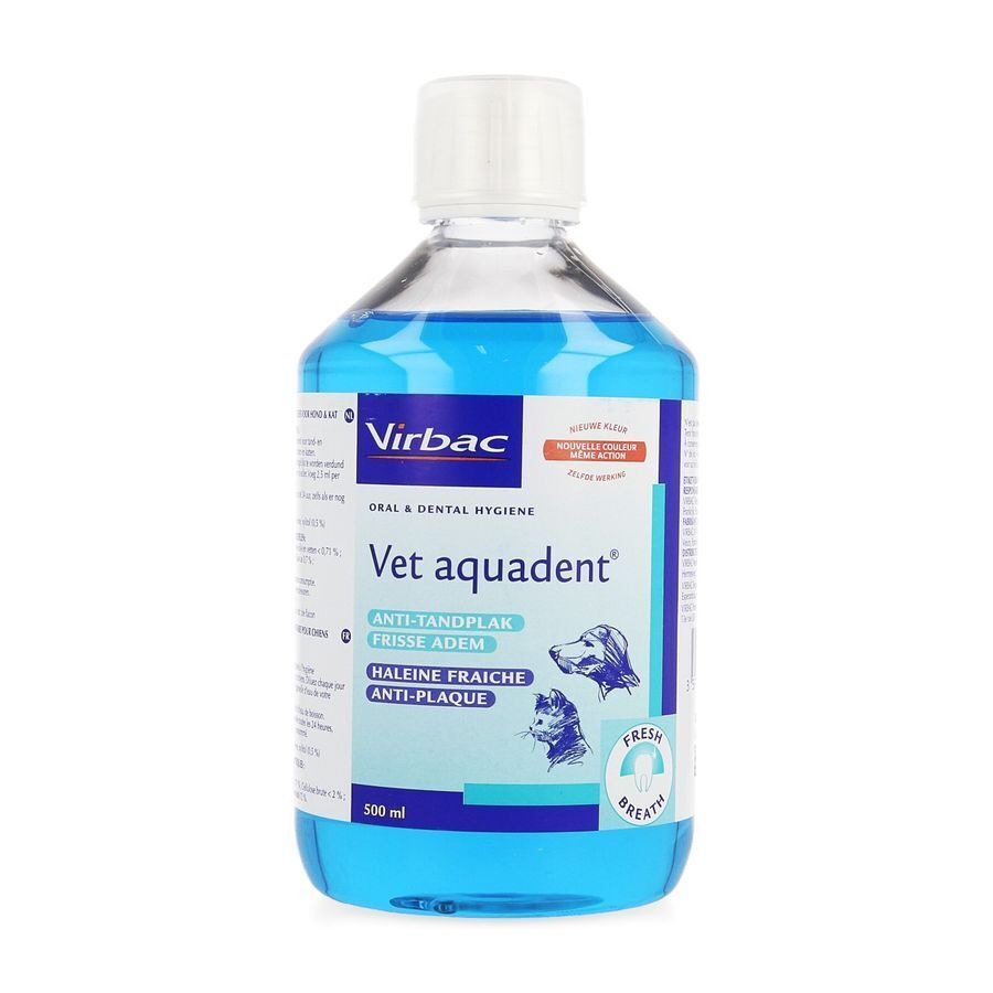 Vet Aquadent Anti Plaque Sol Buvable 500ml