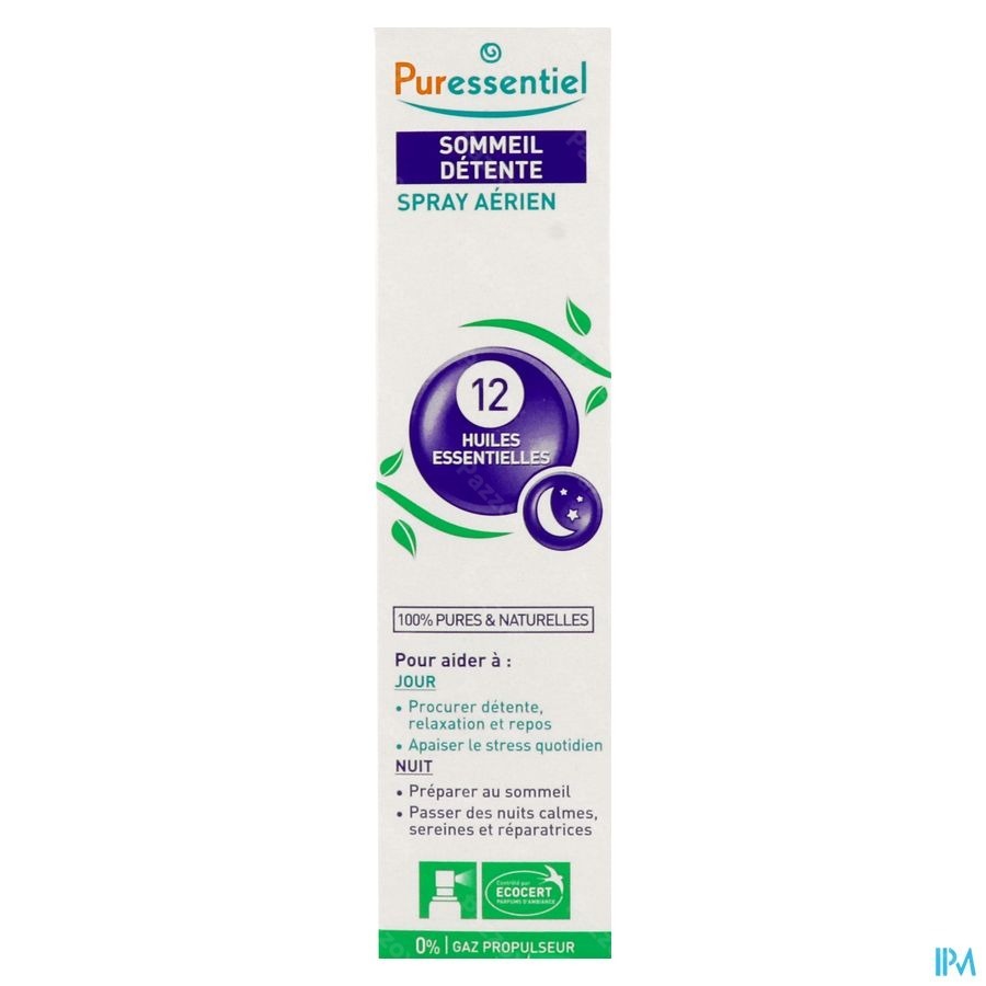 Puressentiel Sommeil Detente Spray 12 Hle Ess 75ml