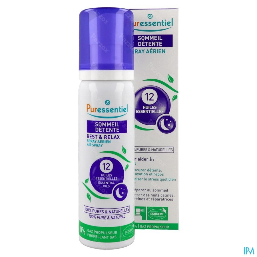 Puressentiel Sommeil Detente Spray 12 Hle Ess 75ml