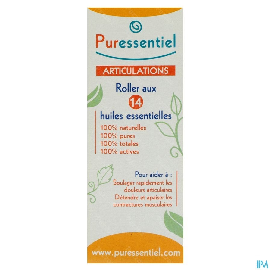 Puressentiel Articulation Roller 14 Huiles Essentielles 75 Ml