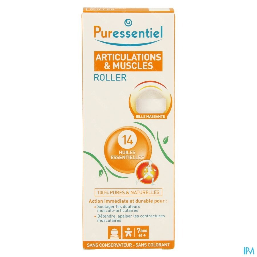 Puressentiel Articulation Roller 14 Huiles Essentielles 75 Ml