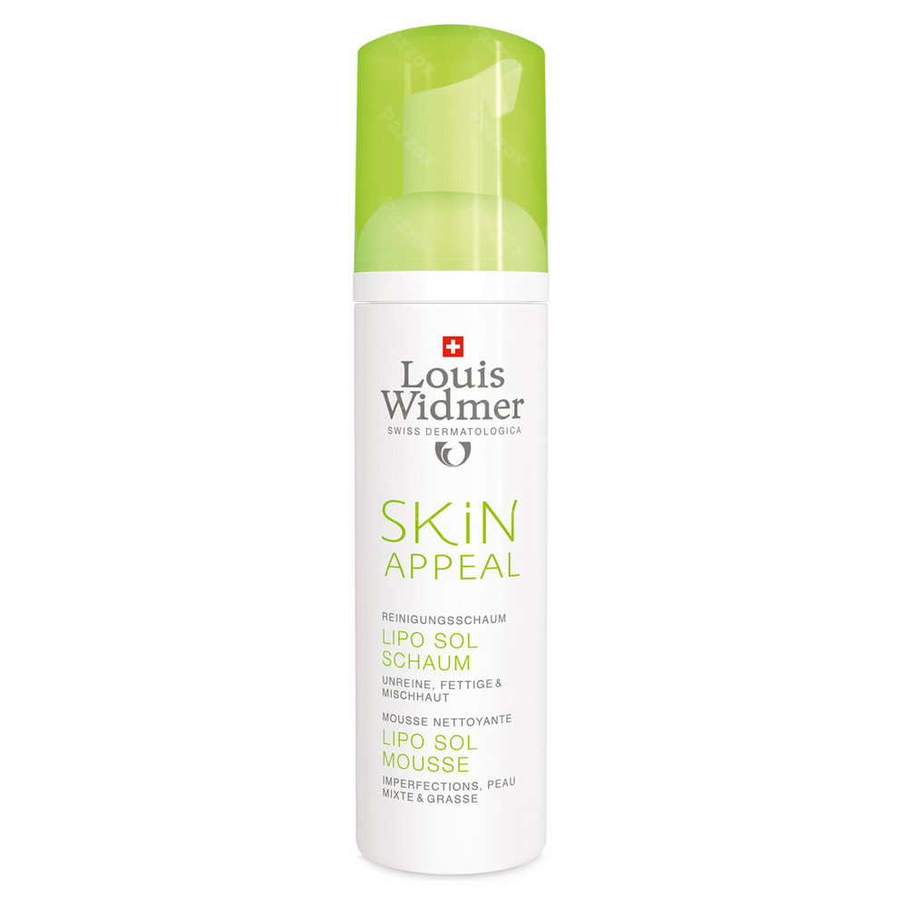 Louis Widmer Skin Appeal Lip Sol Mousse Sans Parfum 150ml