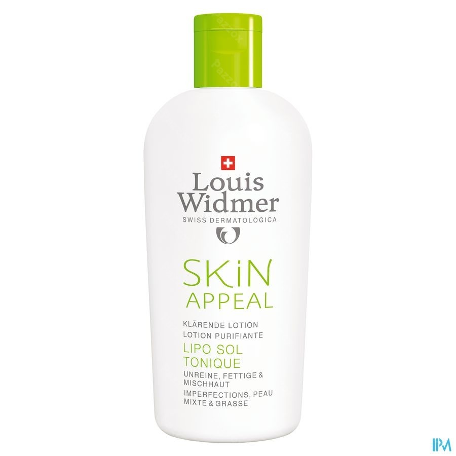 Louis Widmer Skin Appeal Lipo Sol Tonic Sans Parfum 150ml