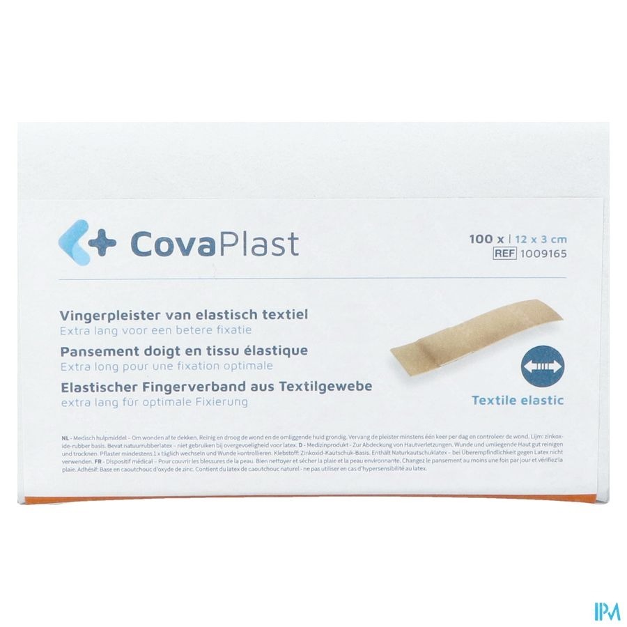 Pansement Doigt 12x3cm 100 Covarmed