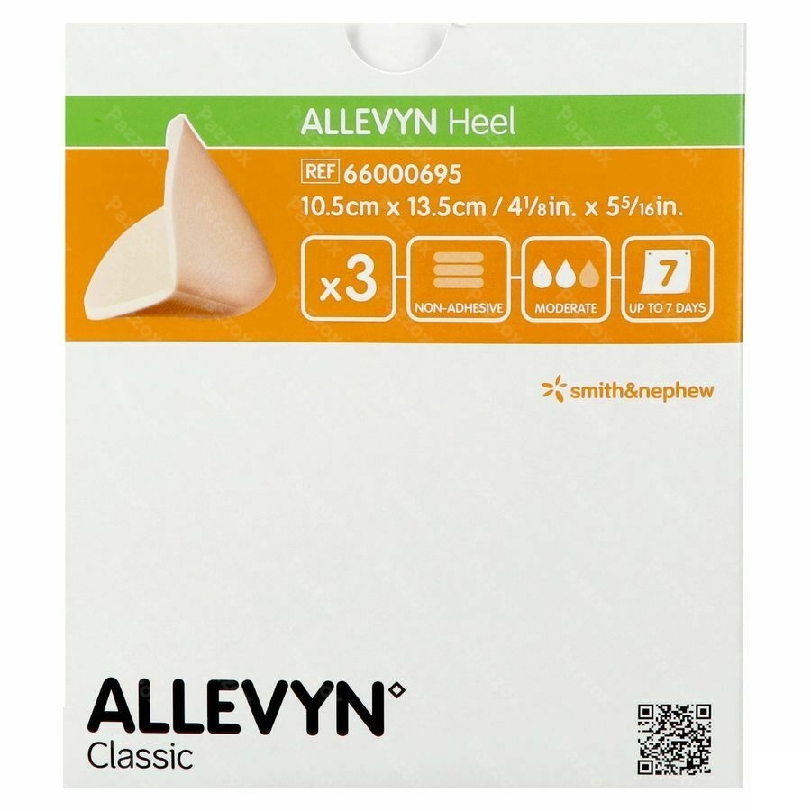 Allevyn Heel Hydrocel. 3 66000695