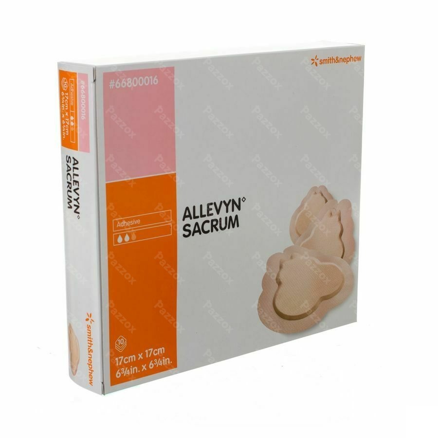 Allevyn Sacrum Pans Hydrocel. 17cm 10 66800016
