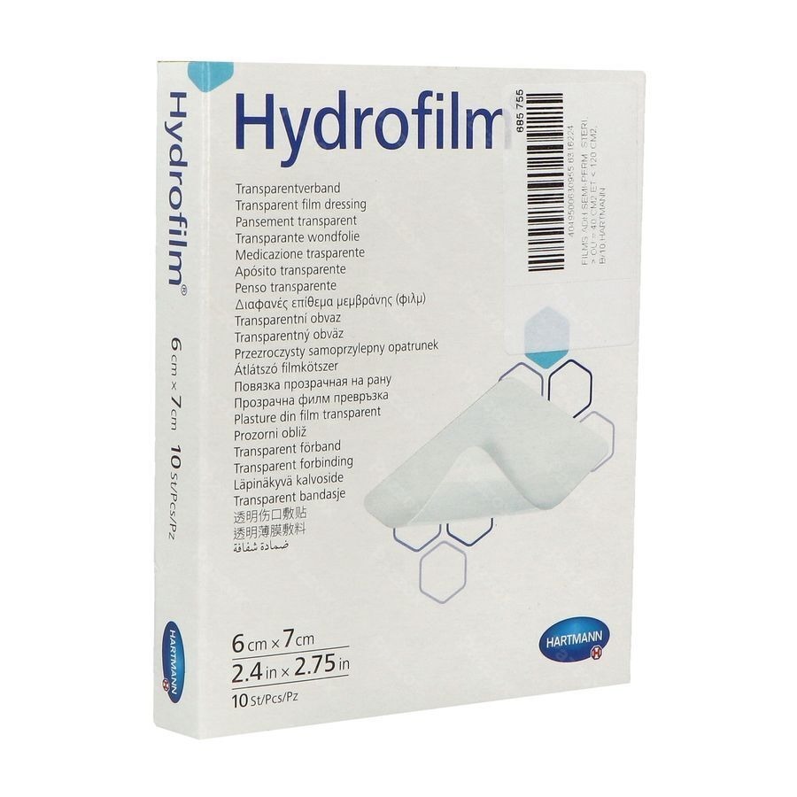Hydrofilm 6x7cm 10 P/s