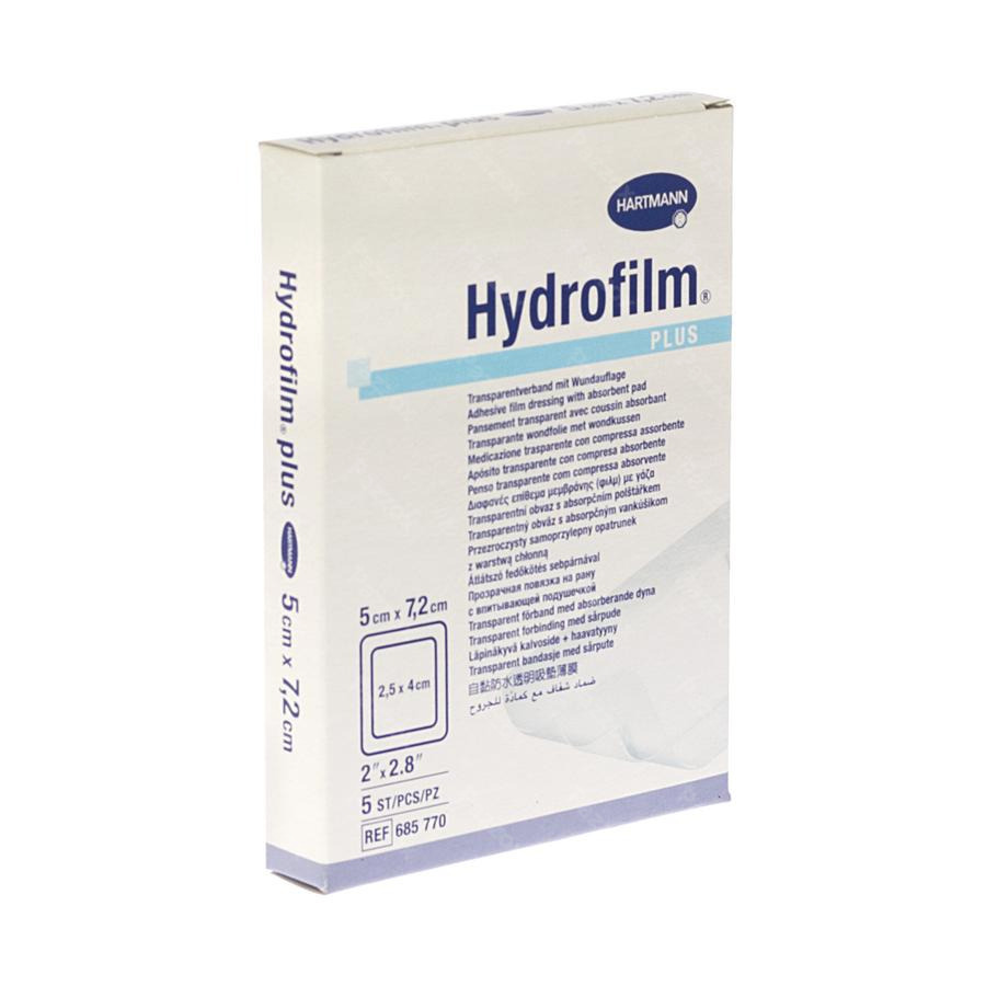 Hydrofilm Plus 5x7,2cm 5 P/s