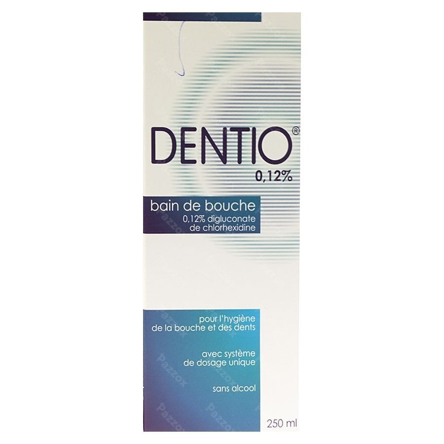 Dentio Bleu 0,12% Bain De Bouche 250ml