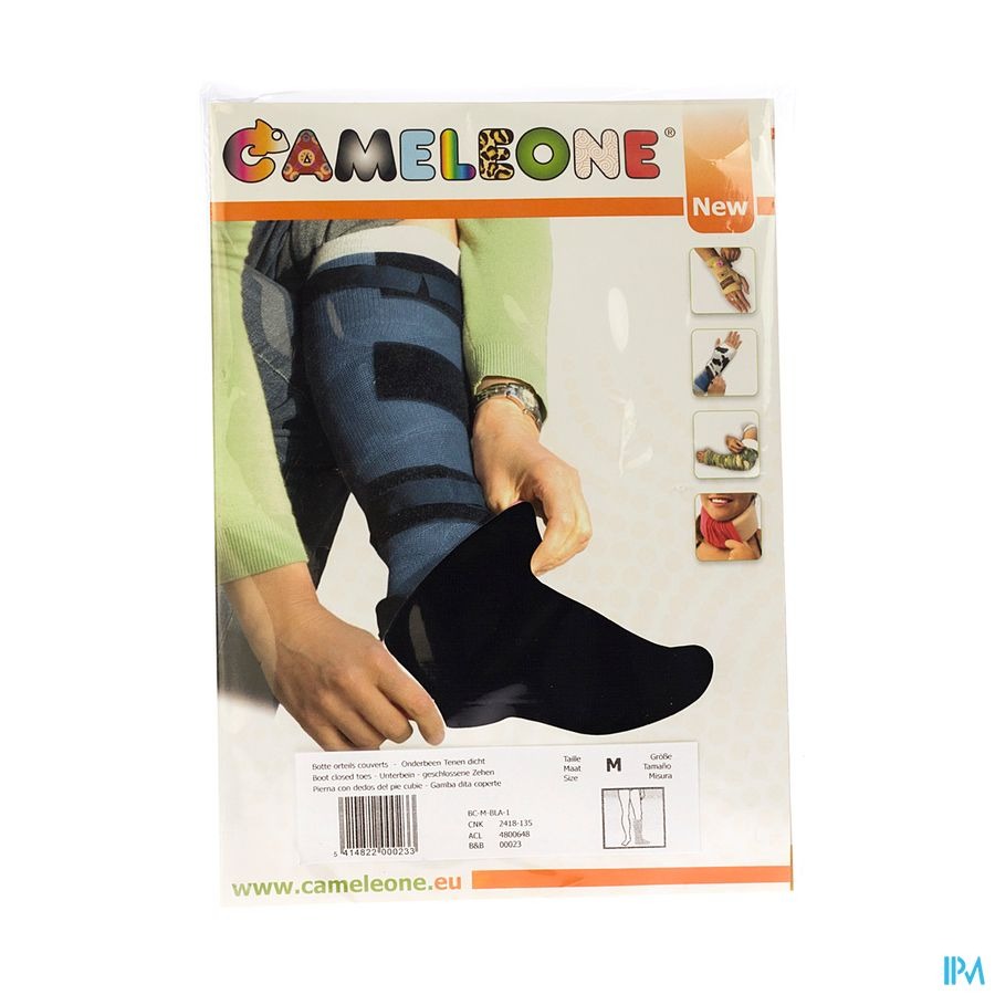 Cameleone Botte Orteils Ferme Noir M 1