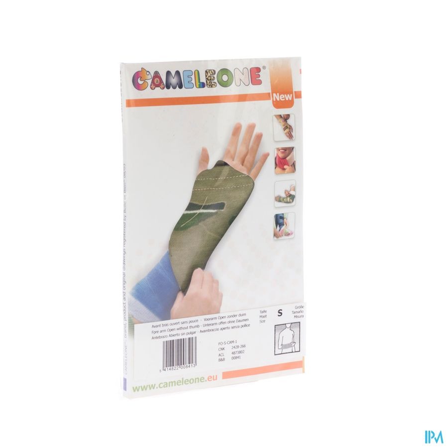Cameleone Avant Bras Ouvert -pouce Camouflage S 1