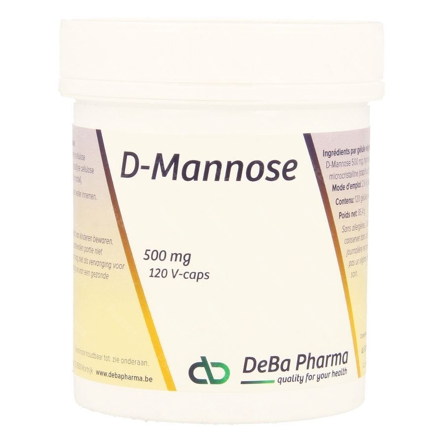 D-mannose 500mg V-caps 120 Deba